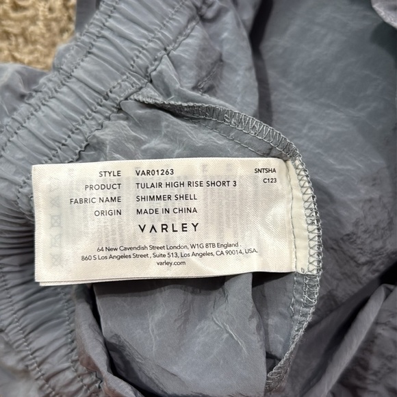Varley Tulair Shorts in Wind Blue XL - Picture 7 of 7